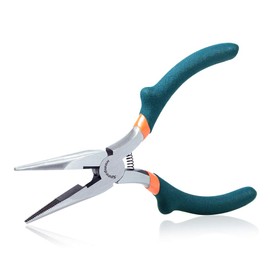 SPEEDWOX Mini Radio Pliers with Groove, Blade Included, Cuttable Shape, 5.3 inches (135 mm), Tweezers, Round Can Closure, Long Reach, Lightweight, Precision Work, Micro, Miniature, Small, Standard