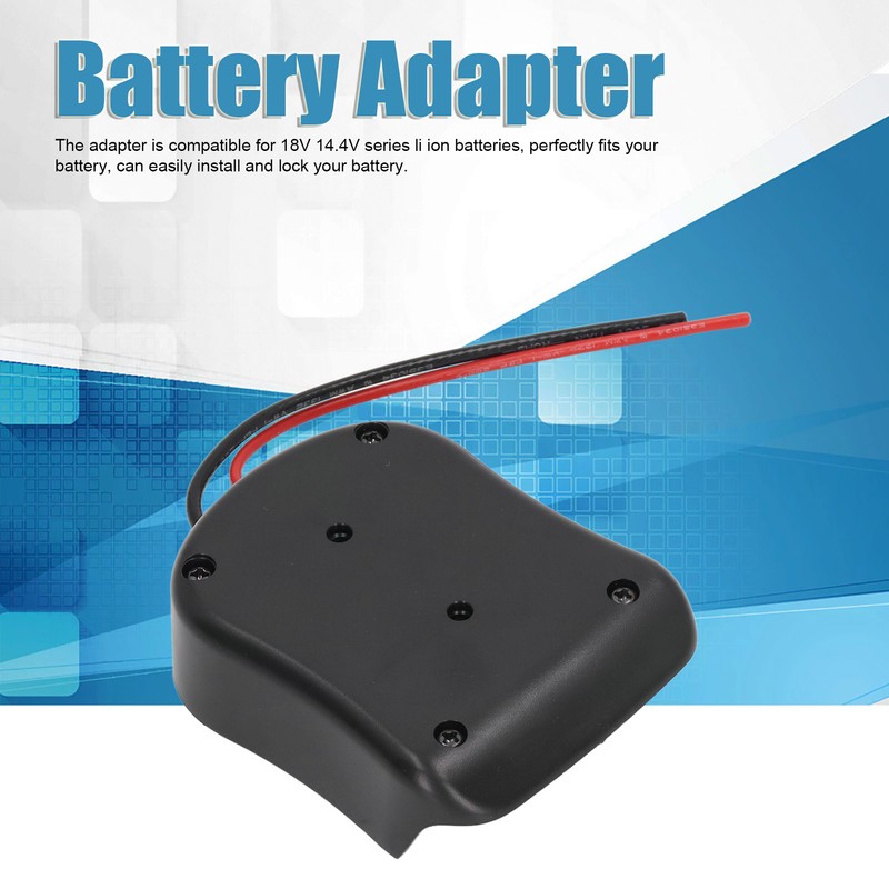 Battery Adapter Converter Kit 12AWG Wire Dock Power Connector with