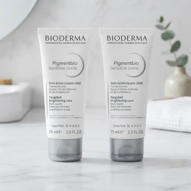 2pc Bioderma Pigmentbio Zonas Sensibles Crema Aclarante 75ml