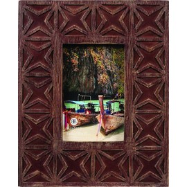 Burnes of Boston Brasilia Picture Frame, 4 by 6-Inch