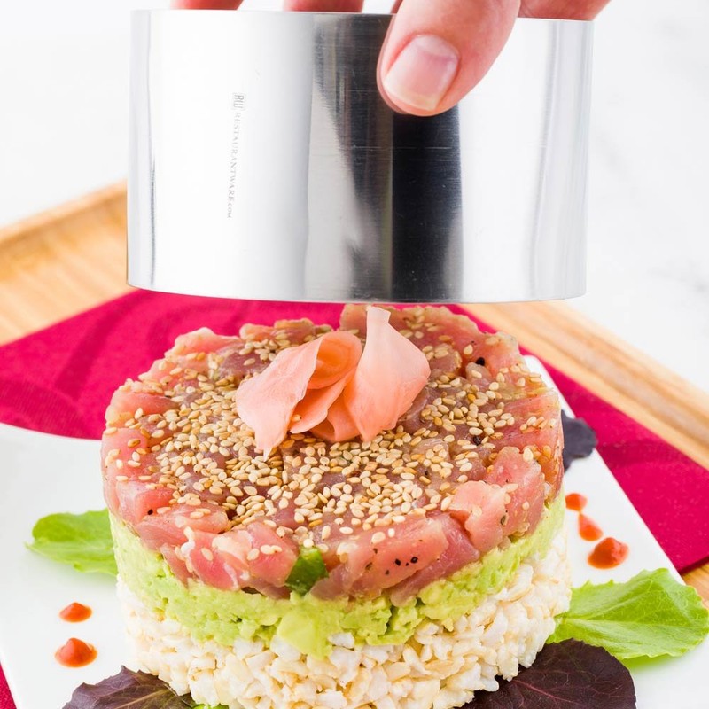 Ring Mold, Ring Mould - Round Pastry Mold - Stainless