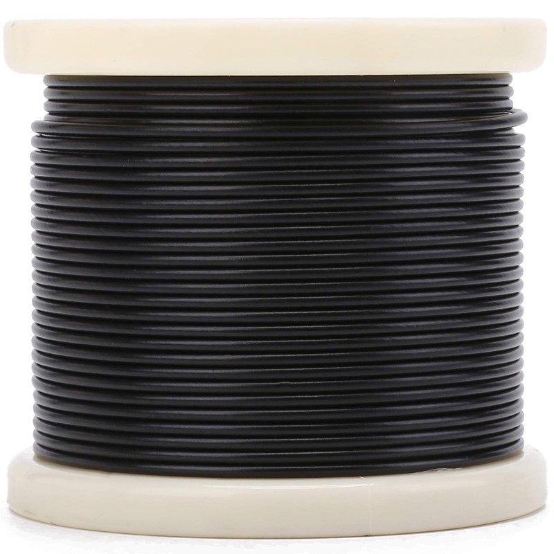 WAYSKA String Light Hanging Kit with 250FT Nylon Coated Stainless