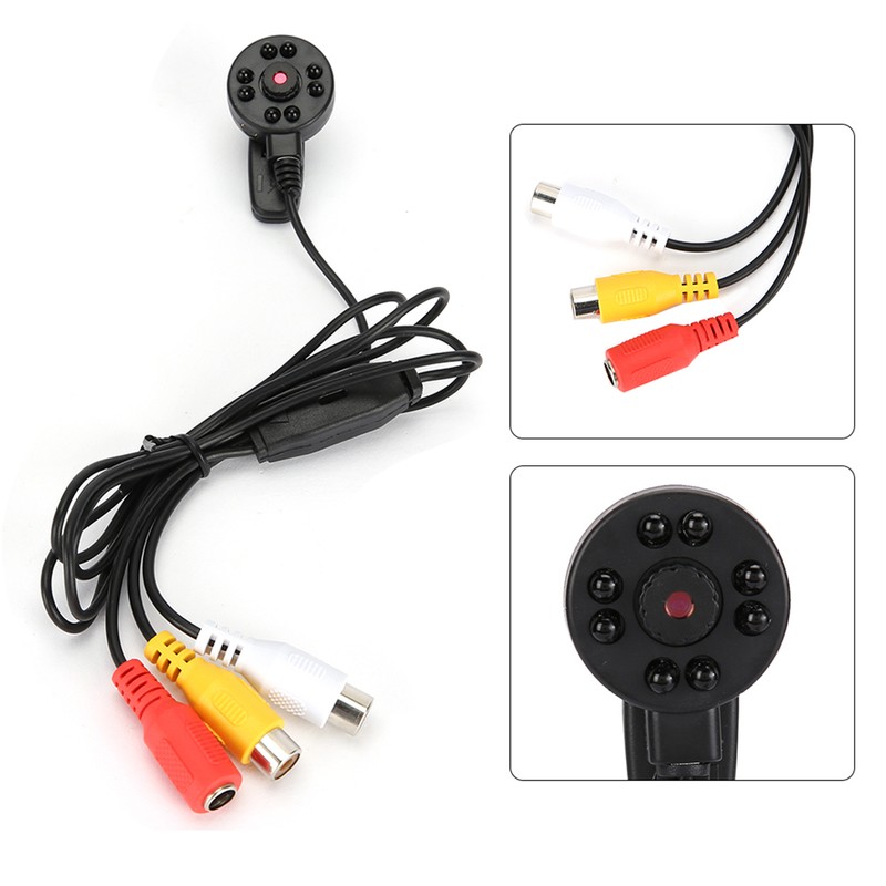 Security IR 8 Light Mini CCTV HD Camera Audio and