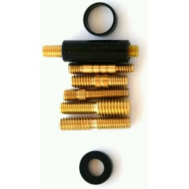 VMS RACING WHITE SHORT SCREW IN WHITE ANTENNA SPC STYLE FOR RAM TRUCK FITS ALL YEARS