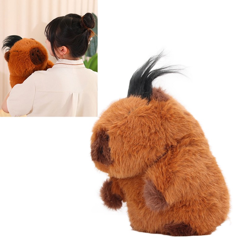 Capybara Plush Toy Cute Soft Comfortable Realistic Capybara Stuffed Animal