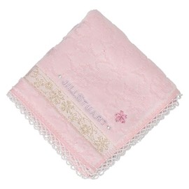 Jill Stuart 09208068 Towel Handkerchief Women's Handkerchief Towel, Mini Size, Women's, Pink (A)