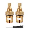 Brass KSRPL3200CC Cold and Brass KSRPL3200HC Hot Faucet Cartridge. This