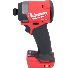 Milwaukee Milwaukee 2953-20 18V Lithium-Ion Brushless Cordless 1/4' Hex Impact Driver (Bare Tool), Red
