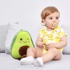 YGCHEN Avocado Plush Cushion Avocado Cuddly Toy Avocado Hug Pillow