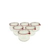 Weck 744 1/2L Tulip Jar Set of Six - 16.9