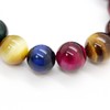 Ishiki b470 Mix Tiger Eye Bracelet, 0.5 inch (12 mm),