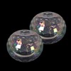 7" Glass Shade Replacement for E26 Pendant Lights, Colorful Hammered