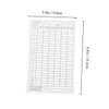 Outanaya 15pcs Golf Scorecard Golf Score Scorecards Organizer Club Range