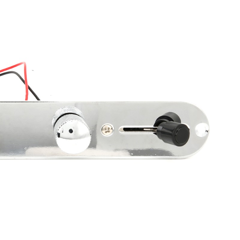Chrome Plated Metal 3 Way Switch Prewired Control Plate for