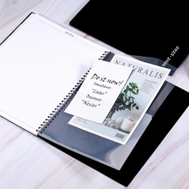 Monthly Planner 2025-2026 - JUL 2025 - DEC 2026 Monthly Planner, 18 Monthly Calendar with Tabs & Pocket & Label, Contacts, 9" x 11", Thick Paper, Twin-Wire Binding, Black
