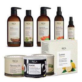 Coco Beauty Rica Waxing Product Collection, 02. Hard Wax Lemon, 1 Piece / 코코 뷰티 리카 왁싱 전제품 모음, 02.하드왁스 레몬, 1개