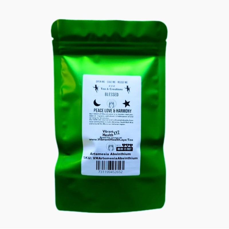 Artemesia Absinthium Herbal Tea Loose - Blessed Peace Love &