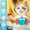 VMBQRTI Cat Muzzle for Grooming, Breathable Transparent Astronaut Helmet with