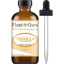Plant Guru Vanilla Oleoresin Essential Oil 4 oz 100% Pure Undiluted Therapeutic Grade
