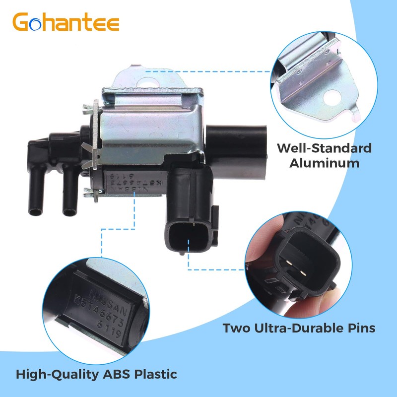 gohantee VIAS Control Solenoid Valve 14955-8J10A Replacement for Nissan Altima
