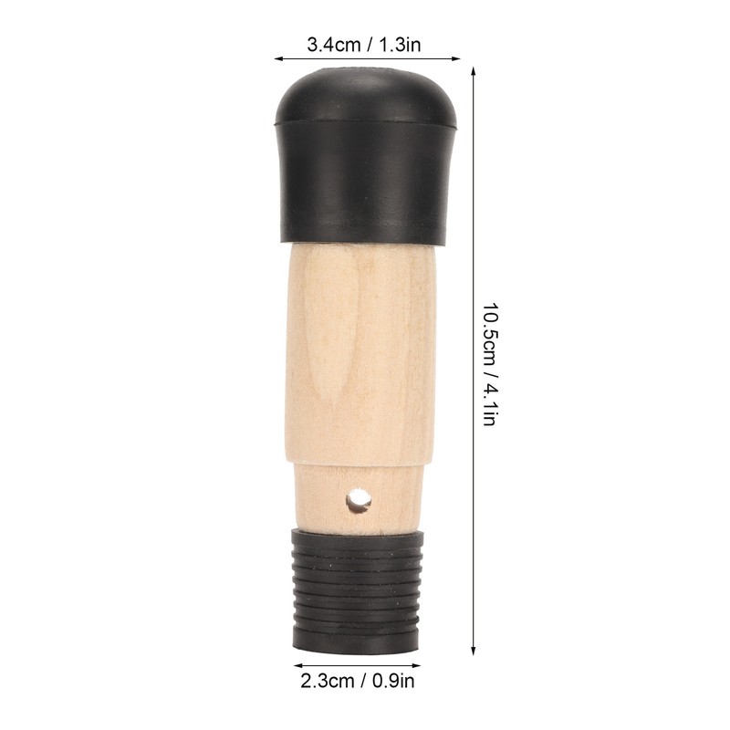 Watch Case Opener Suction Design Rubber Tip Wooden Ergonomic Handle