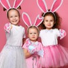 SATINIOR 2 Set Easter Bunny Dalmatian Ears Costume Kids Bunny