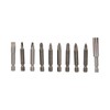 50mm Power Bit Screwdriver Assortment Accessory Kit Flat Phillips and