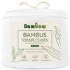 Bambaw - Fitted Sheet 90 x 200 cm White -