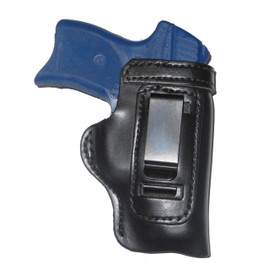 Pro Carry S&W J Frame 3" Leather Gun Holster HD Right Hand IWB Black
