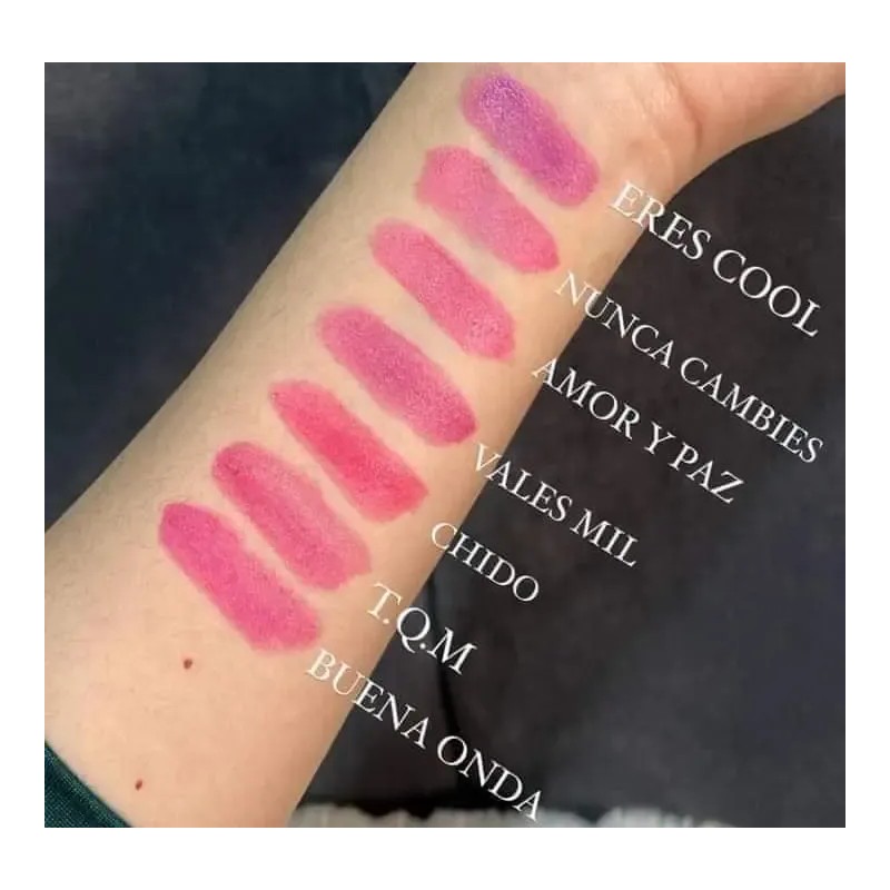 Kit Labial Mágico Humectante Bissú Original 7 Piezas