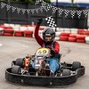 50 Pieces Of Black And White Checkered Racing Flags And