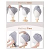 unel Rapid Dry Hair Towel, Microfibre Fast Drying Soft and