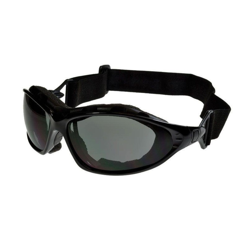 Birdz Eyewear Birdz Thrasher Convertible Padded Sunglasses Black/Smoke ML