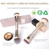 Dpolla, brochas de maquillaje para base, 2 unidades, brochas de