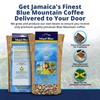 Island Blue 100% Jamaica Blue Mountain Whole Beans Coffee (16oz)