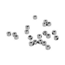 Set of 20 Accretion Device Stopper Set Wheel Collar 2.1mm Stainless Steel Precision Machined RC Airplane Model Aircraft Parts