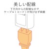 Elecom T-KTR02WH Power Tap, Triple Tap, Lightning Guard, Bulk Scratch,