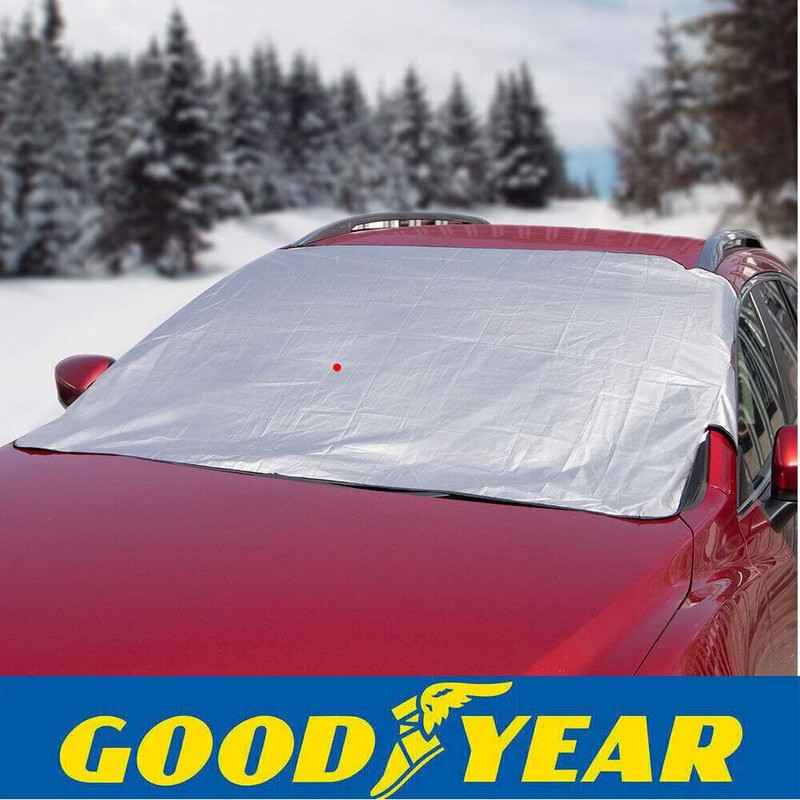 Goodyear Magnetic Car Windscreen Cover | Protect from Snow Frost