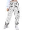 SANGTREE Women's Cargo Pants Drawstring Elastic Waist Tapered Jogger Pants