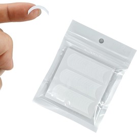 Moon Shape French Manicure Stickers - 24 Sheets Self-Adhesive Nail Art Stencils & Smile Line Guides for Women and Girls (Over 1000 Pieces)