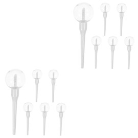 FOMIYES 2sets Lollipop Candy Lip Glaze Empty Tube Lipstick Cute Lip Gloss Tubes Lip Tubes Lids Lip Gloss Supplies Lip Sleeping Mask Lip Gloss Kit Candy Lip Gloss Tubes Lip Oil 6pcs*2