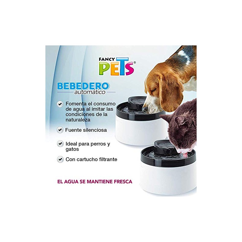 Fancy Pets Cartuchos Filtro para Bebedero Automático con 2 Piezas