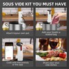 5G WIFI Sous Vide Machine|1100 Watts Sous Vide-Precision Cooker with