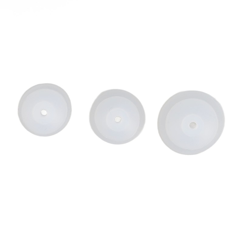 15pcs Hearing Amplifier Eartip 2 Layers Detachable Silicone Hearing Amplifier