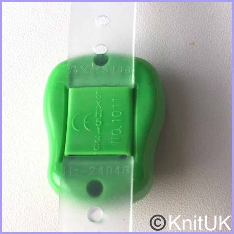 KnitUK Tally Counter - LCD (Finger-Held). Pack of 2. Green