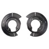 TRQ Rear Brake Rotor Backing Plate Compatible with 02-05 Ford