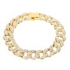 Cuban Bracelet Cuban Boutique Rhinestone Jewelry Hip Hop Couple Bracelet