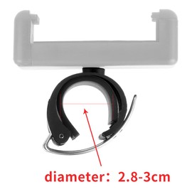 CS PRIORITY Phone Clip Adapter Mount Lock Holder Monopod Selfie Stick Support for Gopr HERO 8 7 6 5 Action Camera (Large Size)