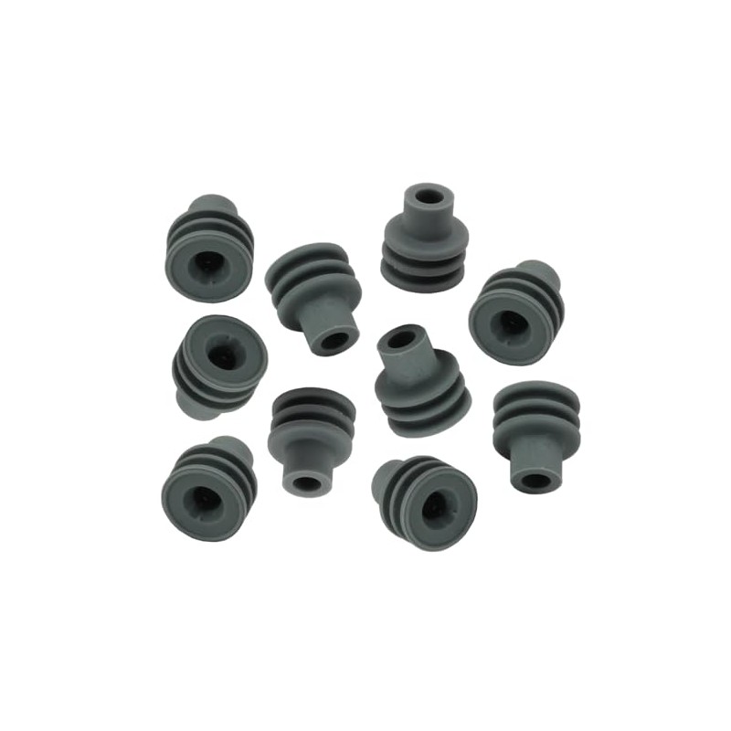 Fastronix 16-14 Gauge Gray Weather Pack Connector Seals 10 Pack