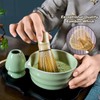 SOOCVWOLF 5 Pcs Matcha Whisk Set, Ceramic Matcha Whisk for
